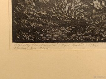 Obraz Josefa Řeřichy, Galicja 1932,  40x49 - 3