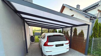 Wiata carport aluminiowe zadaszenie na samochód - 3