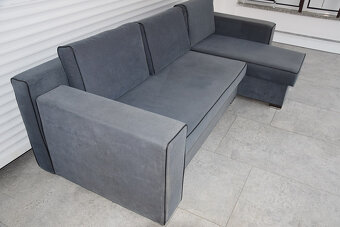 kanapa narożna z funkcją spania - 3