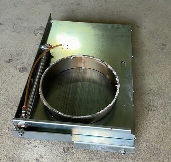 Zasuwa elektro-pneumatyczna, ocynkowana - 3