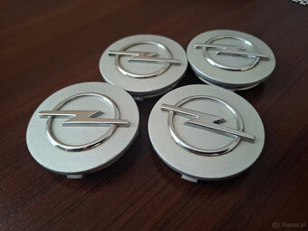 OPEL 4 ORYGINALNE DEKIELEKI DO FELG 64MM - 3