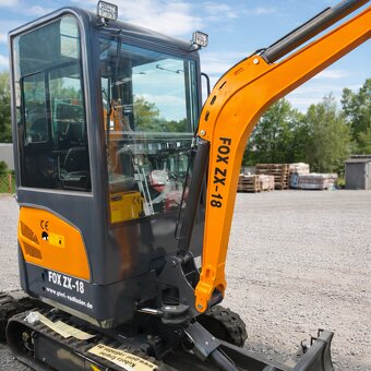 Minikoparka 1,8 t - 3