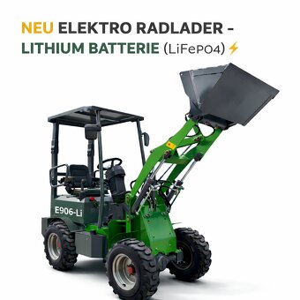 ELEKTRYCZNA ŁADOWARKA KOŁOWA E906-Li - 3