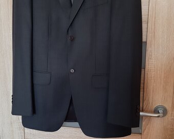 Marynarka wełna na 182 cm, ciemnoszara - użyta tylko raz - 3