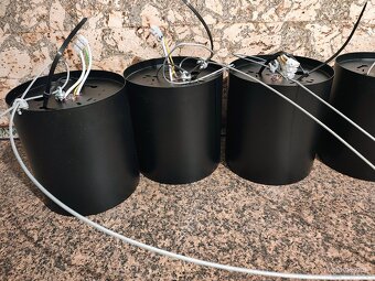 Zestaw 20x Tuba sufitowa/wisząca czarna + mocne LED 20W Dial - 3