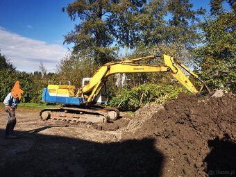 Koparka gąsienicowa komatsu pc 210 2 zł kg - 3