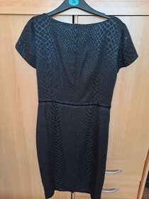Czarna elegancka sukienka rozmiar 42 firmy Makalu - 3