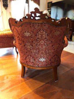 Sofa i dwa fotele ludwik - 3