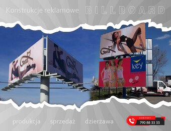 Konstrukcje reklamowe, billboardy, pylony, nowe i używane - 3