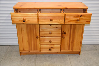 komoda z drewna sosnowego - jak nowa - 3