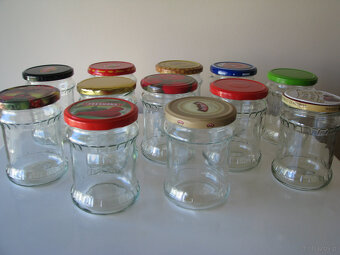 Słoiki, słoiczki z nakrętkami - na przetwory domowe - 3