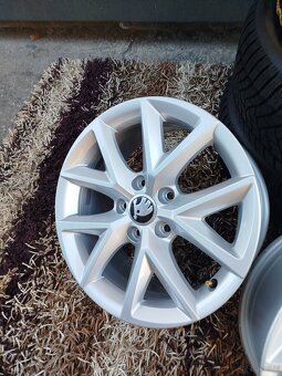 A134# KOŁA ALUFELGI Nowe 5x112 ZIMOWE 195/55R16" Vw Audi S - 3