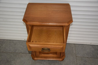 komoda - szafka dębowa - jak nowa - 3