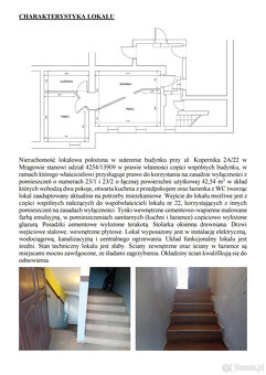 Syndyk sprzeda lokal Mragowo ul. Kopernika 2A/22 - 3