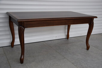 ława - stolik z drewna orzechowego - jak nowy - 3