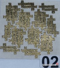 Naklejka samoprzylepna złocona 01 - DUŻA 13,7 x 9,7 cm - 3