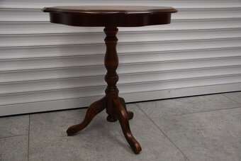 stolik kawowy z intersją - jak nowy - 3