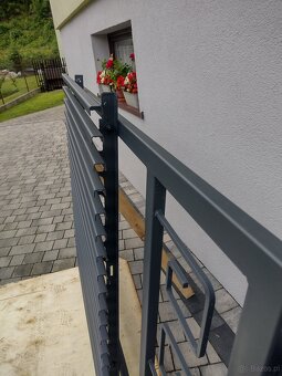 Ogrodzenie, przęsła ogrodzeniowe modułowe, kraty antywłamani - 3