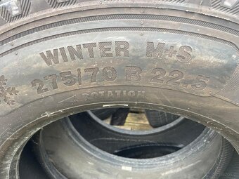 sprzedam opony 275/70/r22,5 CONTINETAL M+S bieżnik ok 18 mm - 3