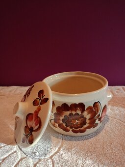 Pojemnik z przykrywką z Fabryki Fajansu we Włocławku w stylu - 3