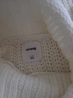 Sweter z golfem oversize - 3