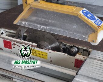 Piła formatowa HAMECH DFTP-400 z podcinakiem JBS MASZYNY - 3