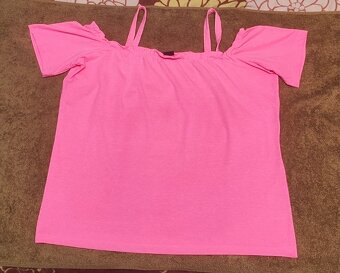 Bluzeczka typu hiszpanka z ramiączkami - 3