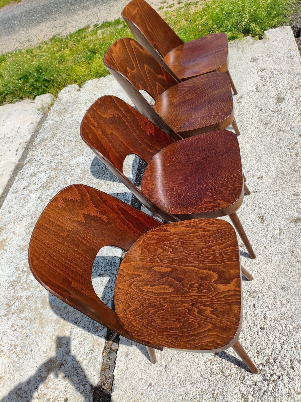 Haerdtl Oswald 4x židle Top stav - 4