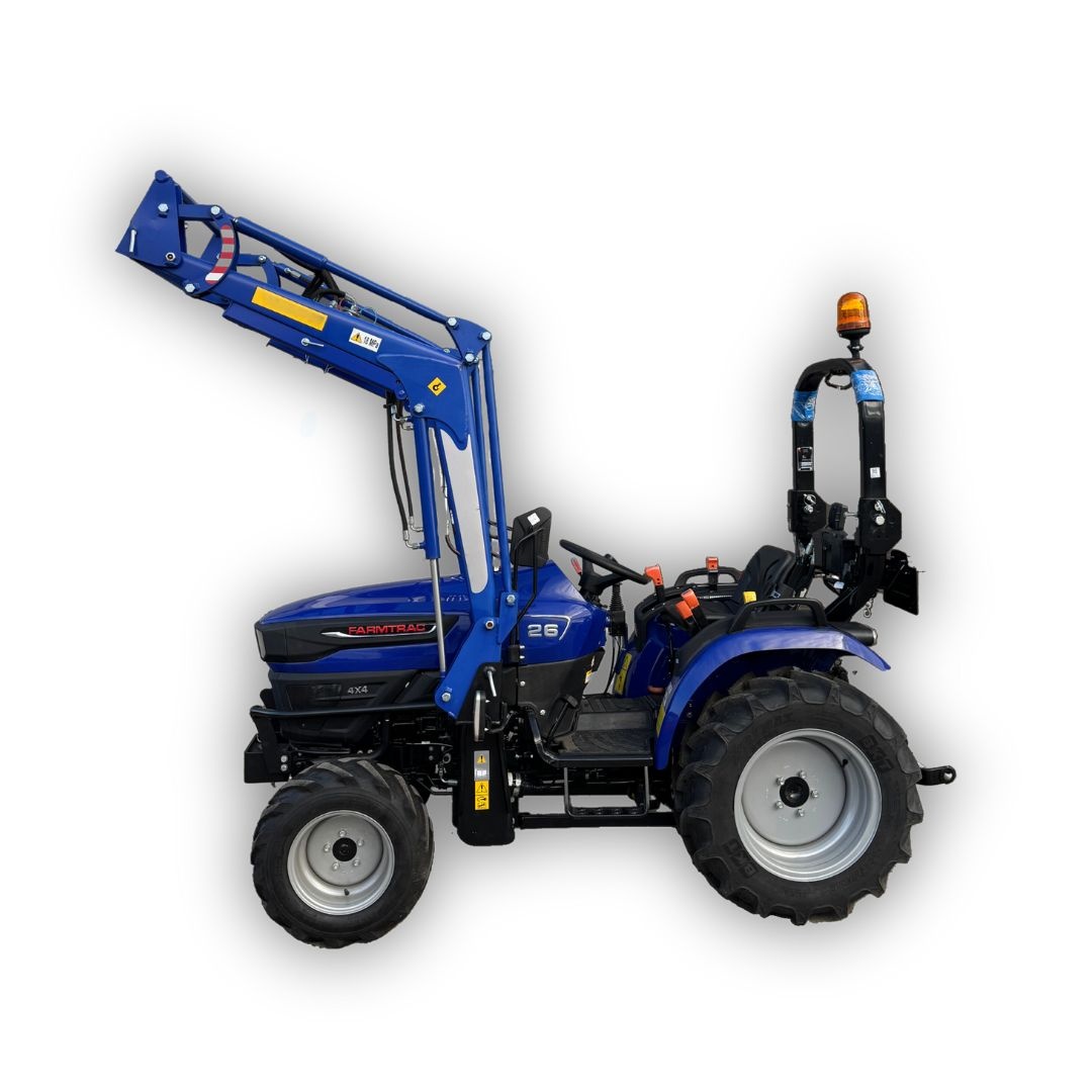 ŁADOWACZ do traktora ogrodniczego do mini traktorka Farmtrac - 4