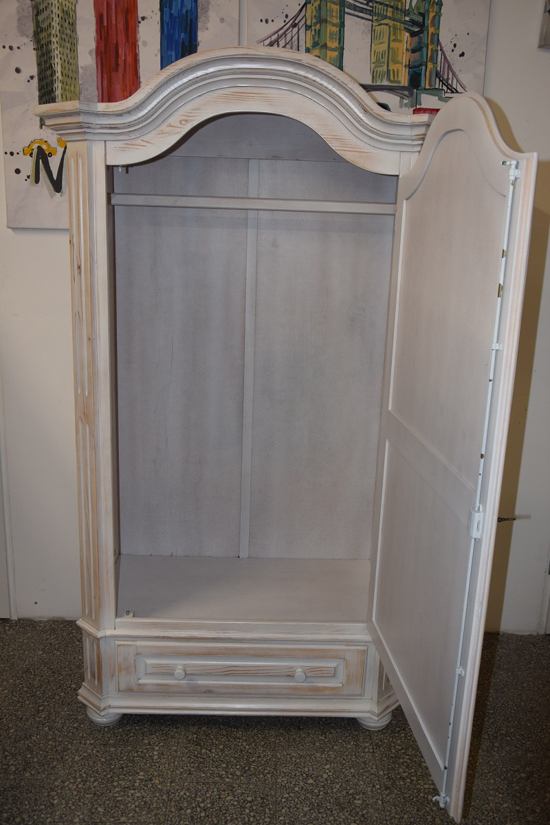 szafa z drewna sosnowego - jak nowa - 4