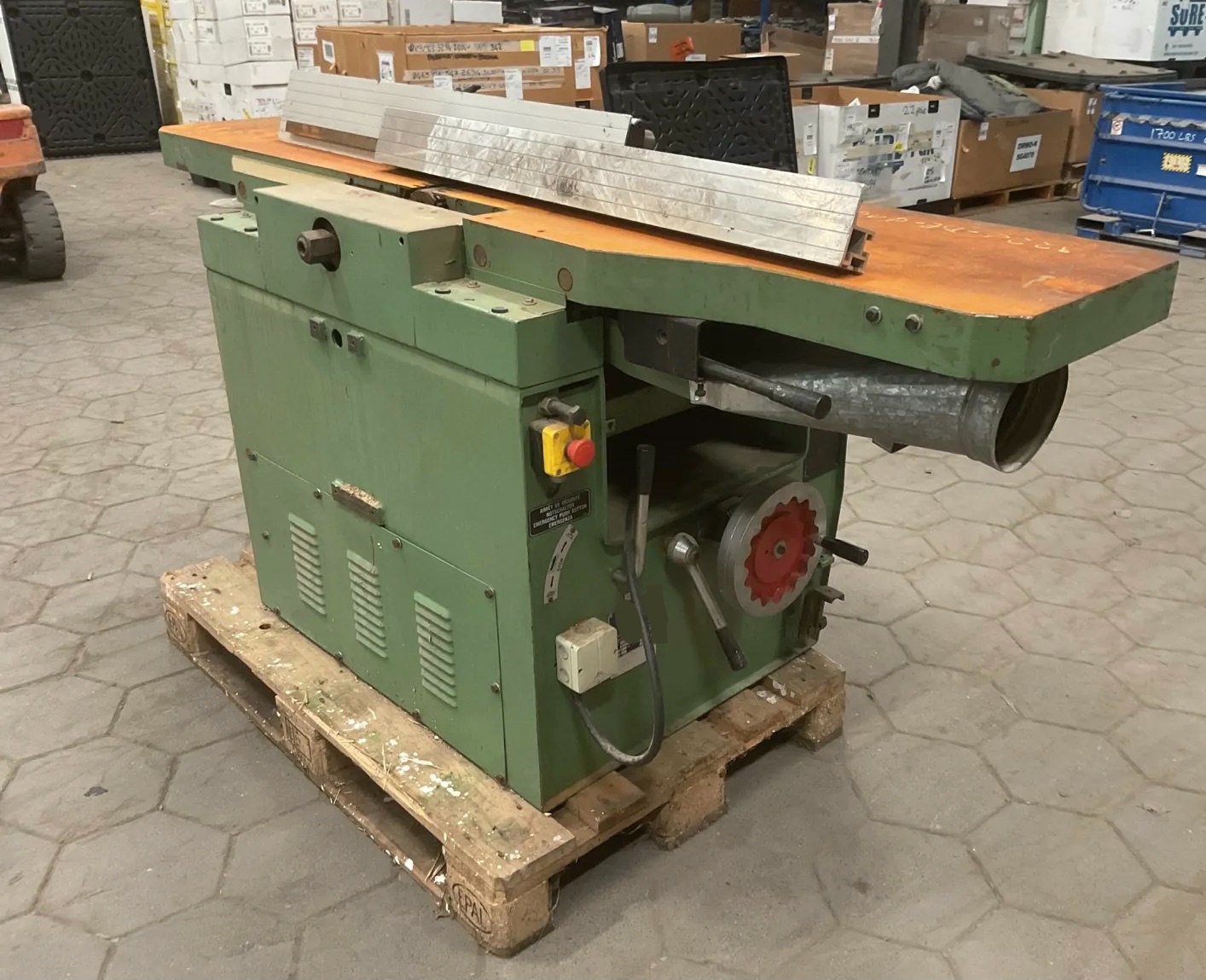 Wyrówniarko-grubościówka SCM FS-41 - 4