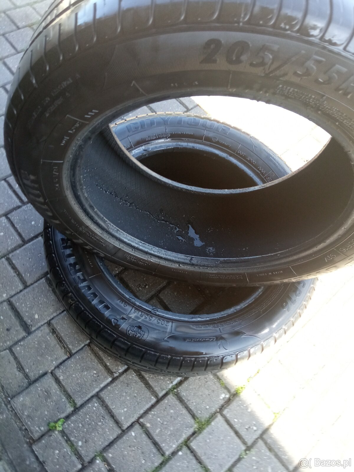opony CITUUR POWERTROC 205/55/16 r 91 v bieżnik ok 6,5mm nie - 4