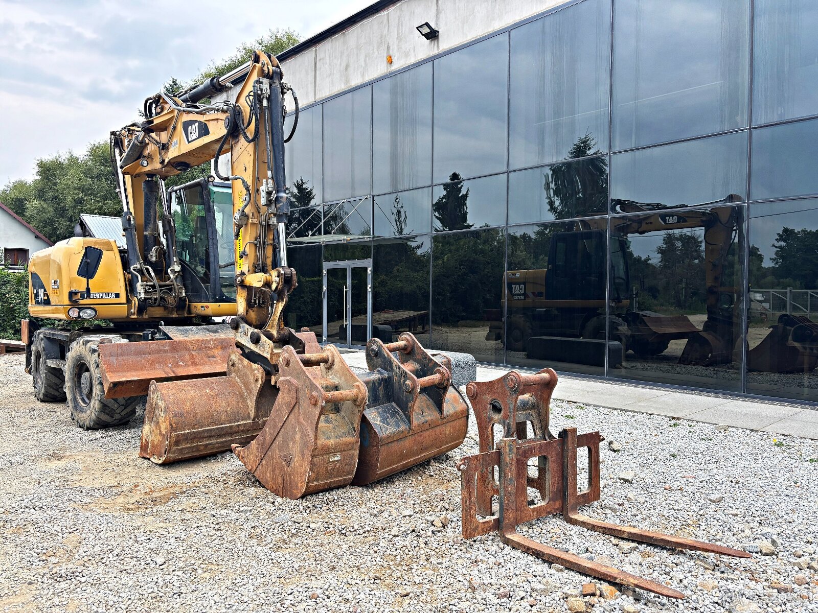 Caterpillar M313D KOPARKA KOŁOWA 2014R | CAT M313D, JCB JS14 - 4