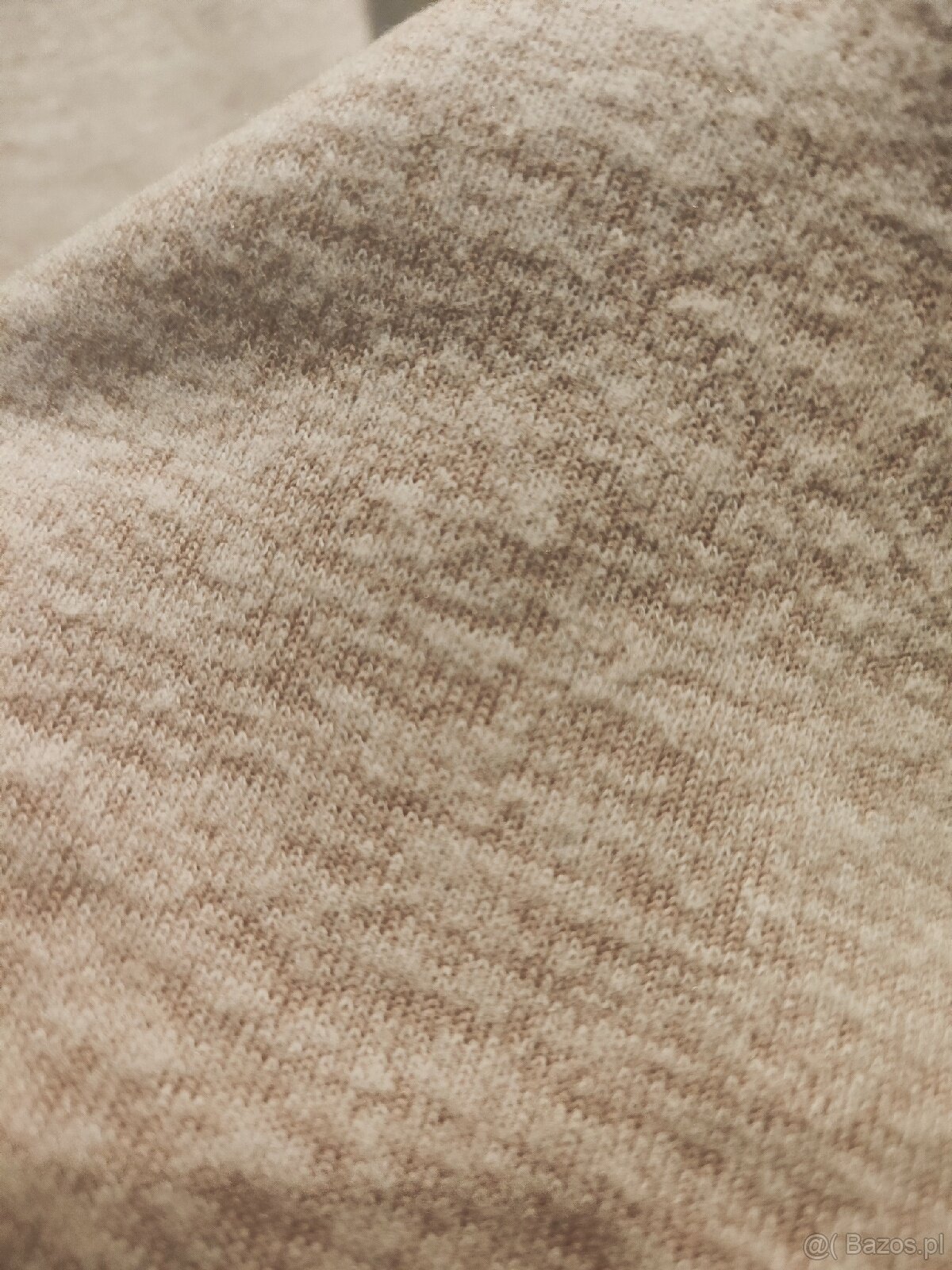 Kremowy sweterek z ozdobnymi guzikami INEXTENSO rozm. L/40 - 4