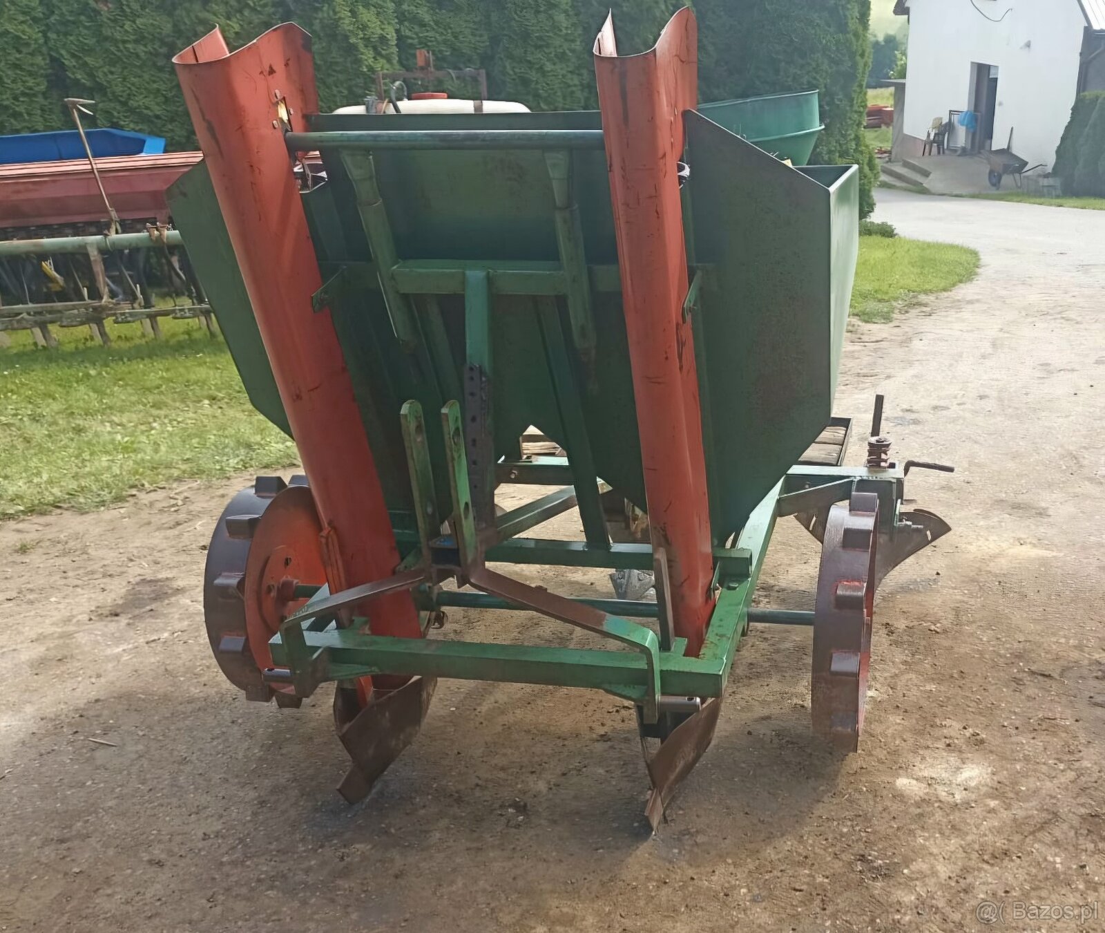 Sadzarka do ziemniaków dwurzędowa polska Spomasz - 4
