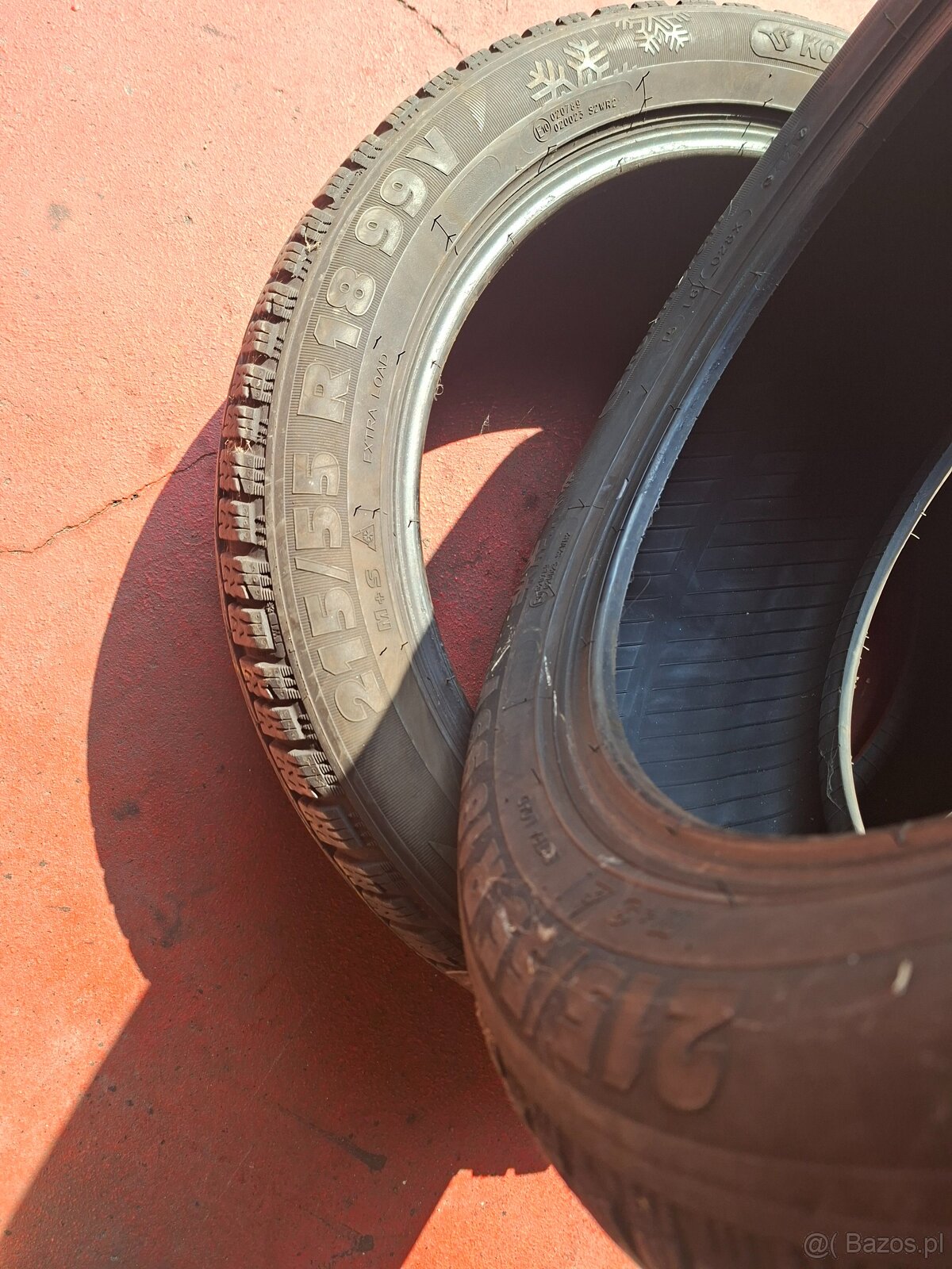 Opony 215/55/18 r Kormoran snow 99v bieżnik ok 7 mm rok 2022 - 4
