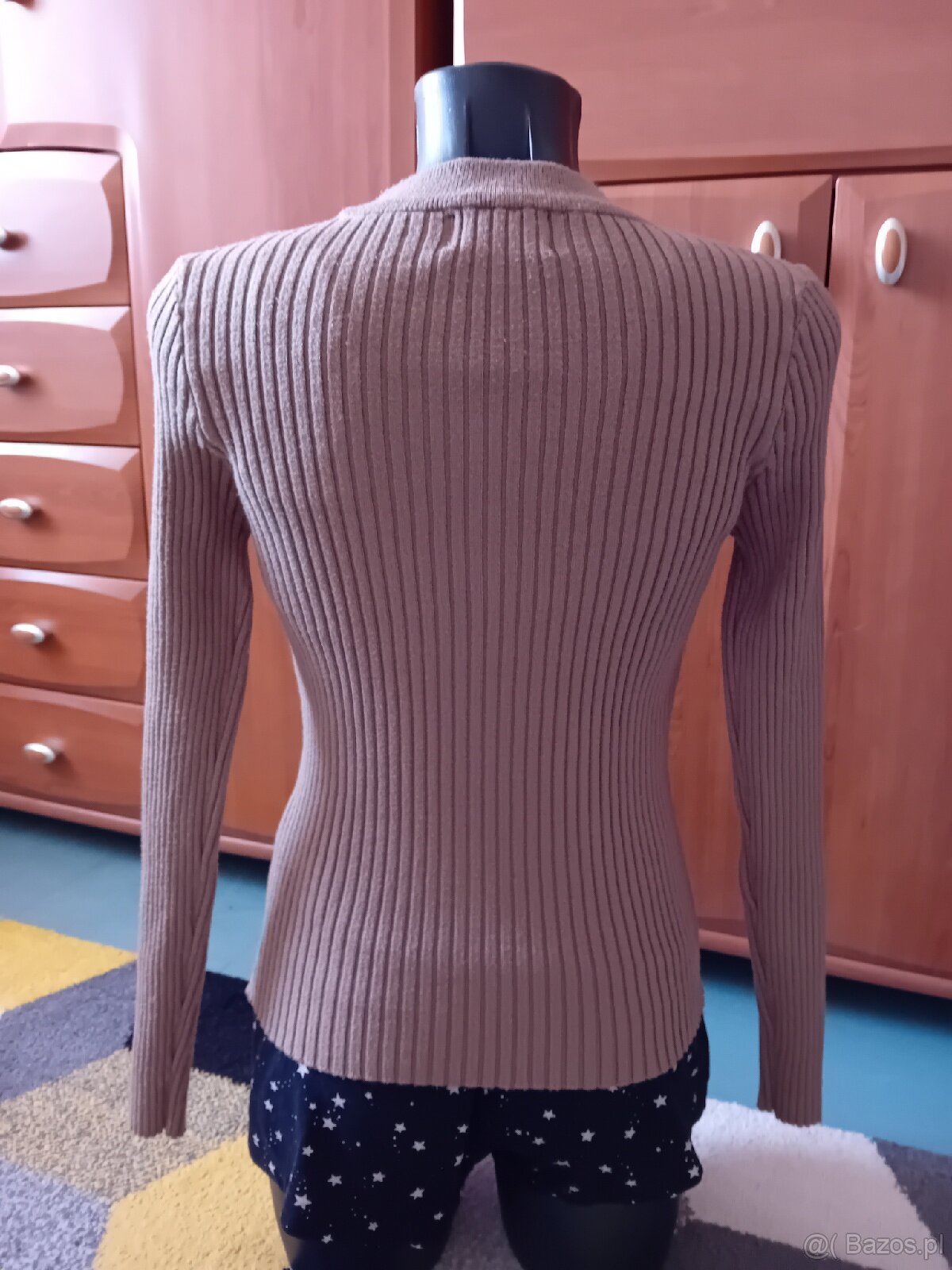 Bluzka sweterkowa z długim rękawem - 4