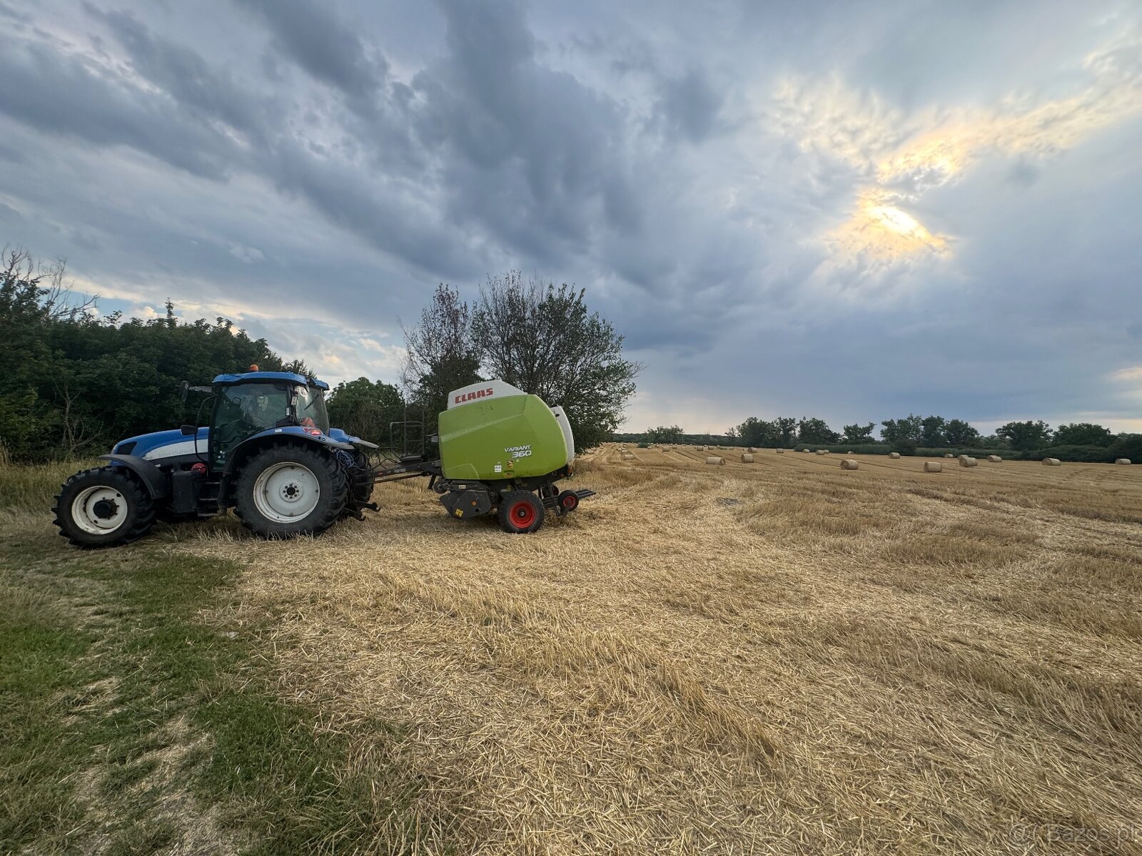 Claas variant 360 balíkovač lis na okrúhle balíky - 4