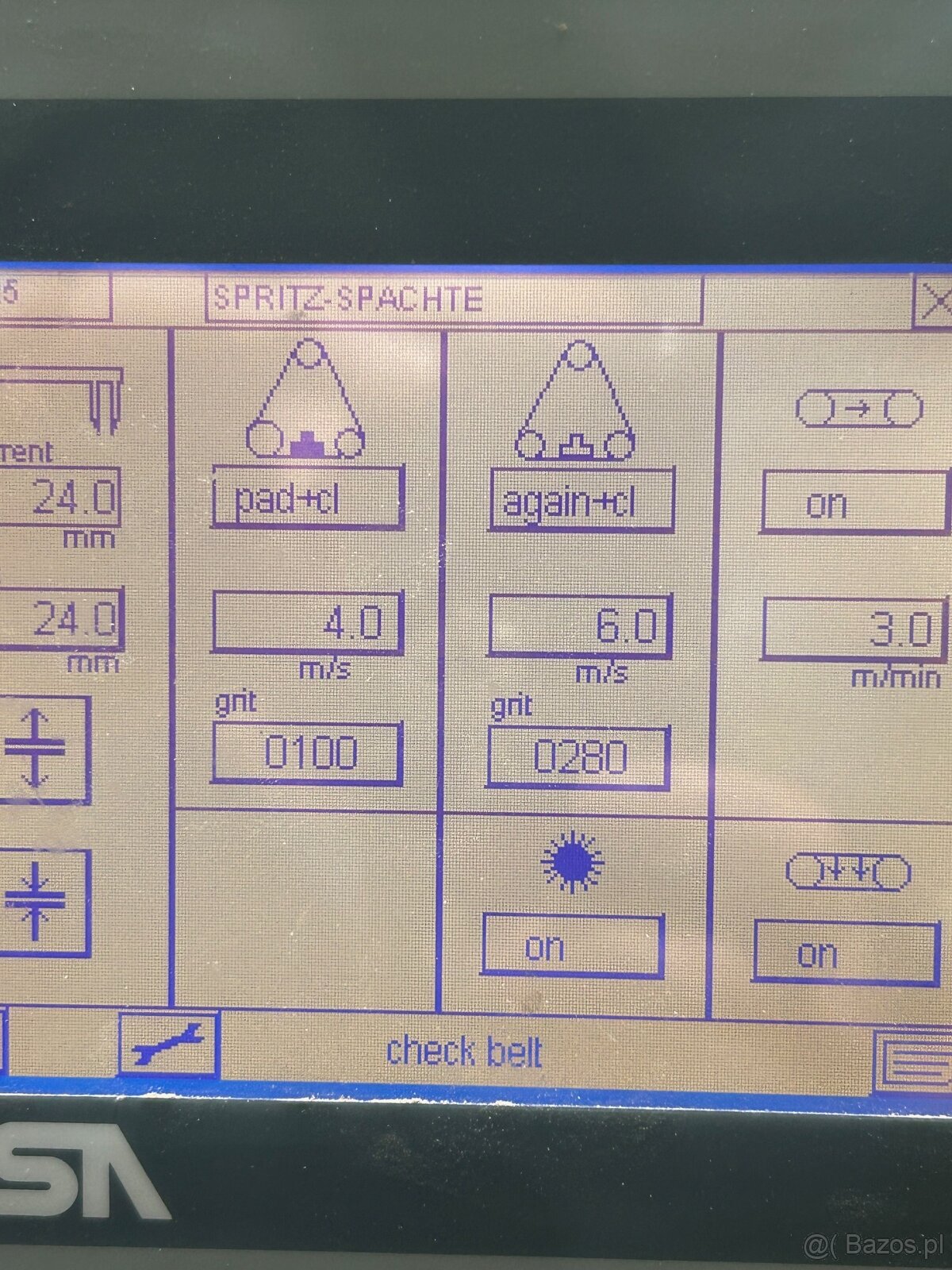 Szlifierka szerokotaśmowa BUTFERING Lucky - 4