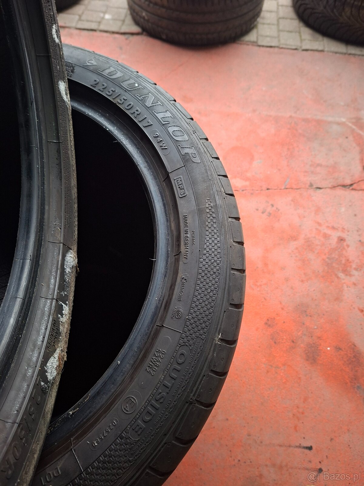 Opony DUNLOP SPORT MAXX rsc tt rajflat 225/50/17 r 94 w rok - 4