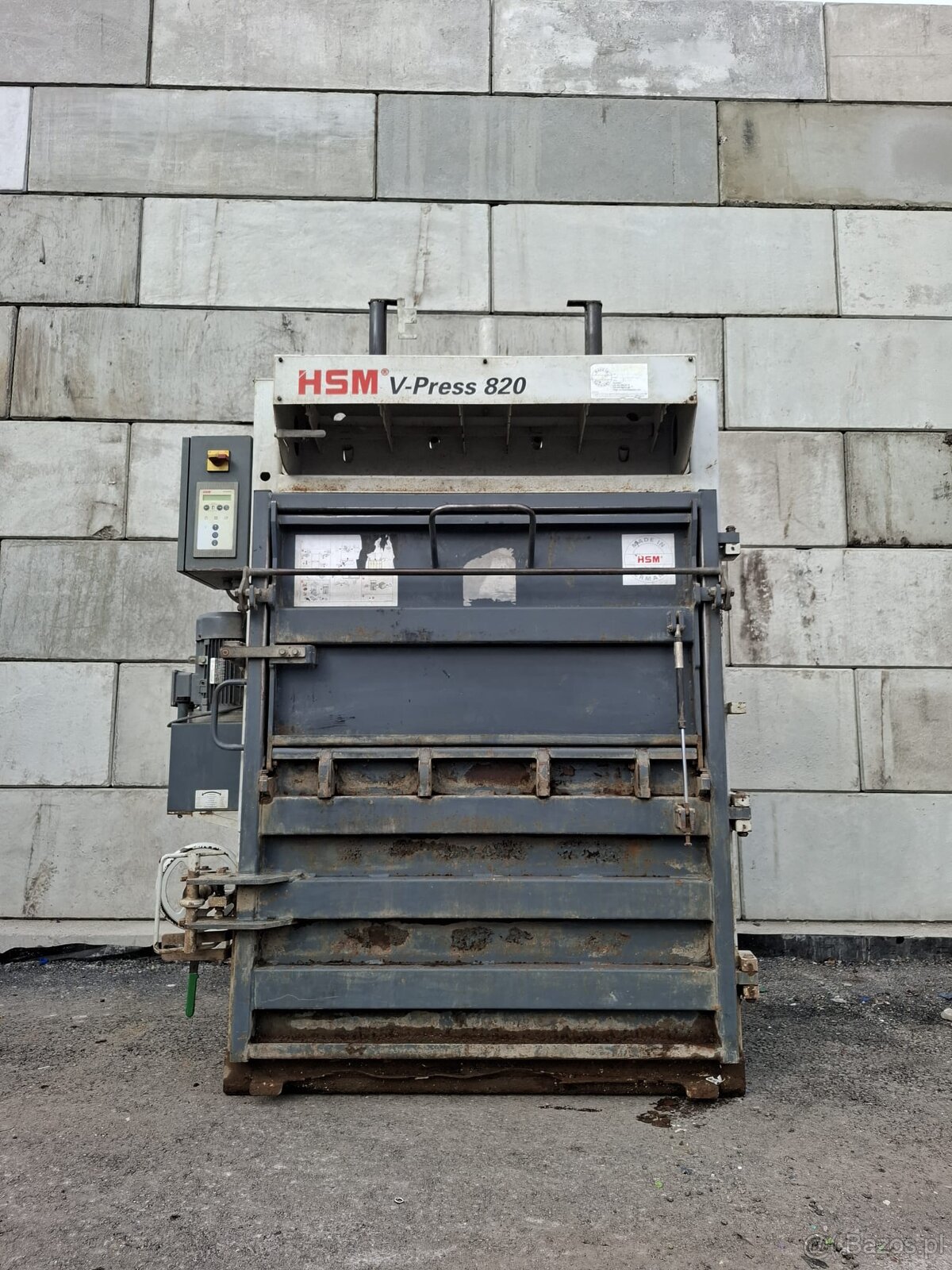 Belownica prasa do foli kartonu makulatury śmieci odpadów - 4