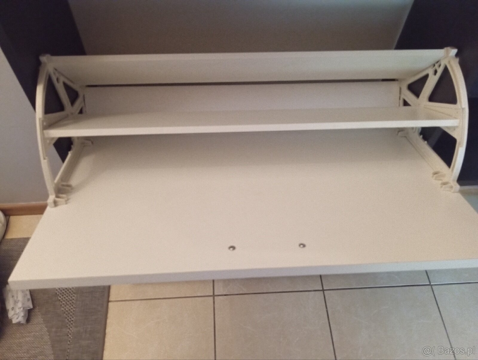 Meble na przedpokój korytarz szafka na buty wieszaki - 4