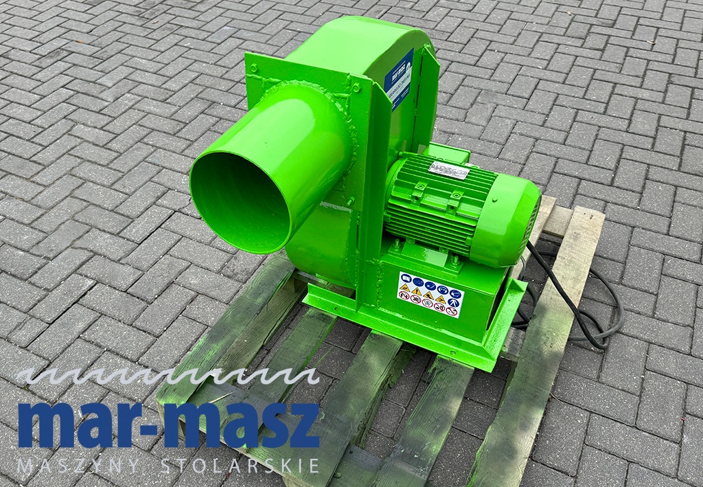 Wentylator do odciągu trocin, wyciąg 3kW - 4