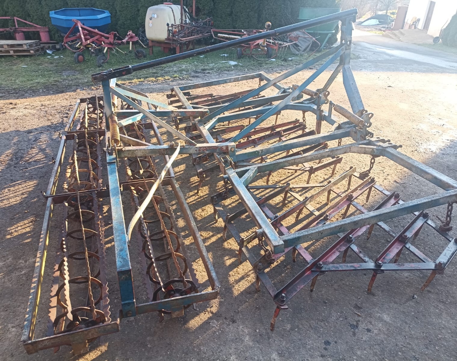 Agregat uprawowy brony ciężkie z podwójnymi wałkami składane - 4