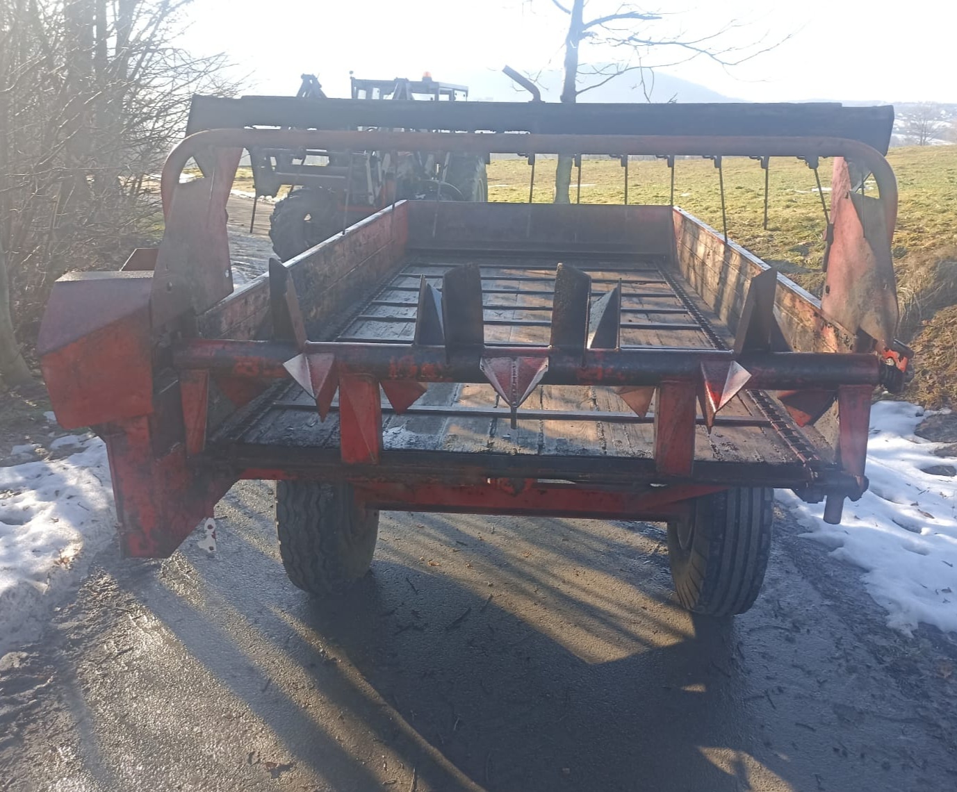 Rozrzutnik obornika JF AV 3 - 4