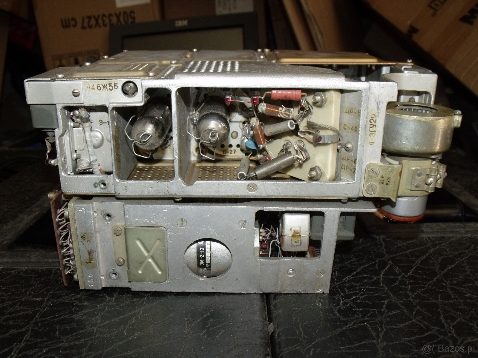 Wojskowe Lotnicze Radio Lampowe MIG 15 - 4