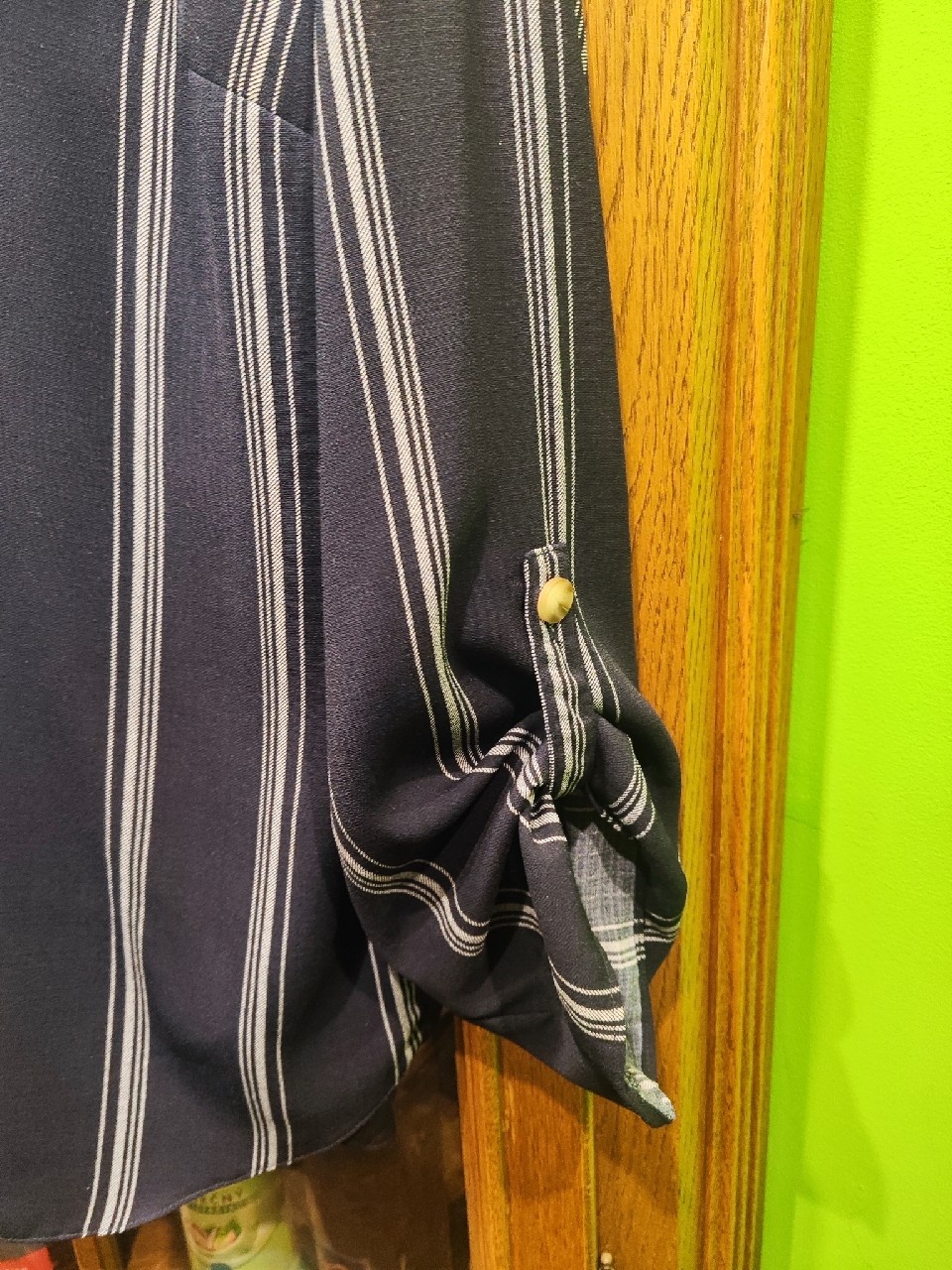 Elegancka bluzka na wzór koszuli, rozm. L/44 F&F - 4