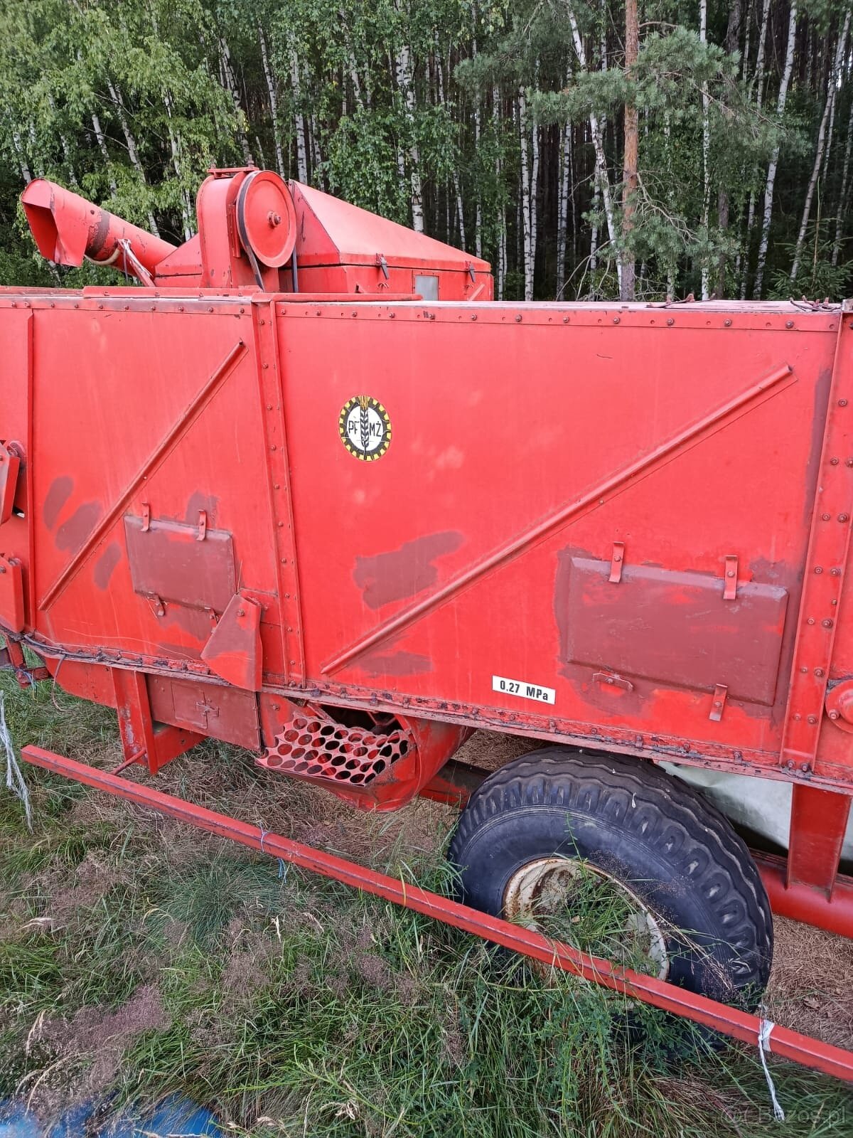 Sprzedam kombajn zbożowy sprawny na traktor - 4