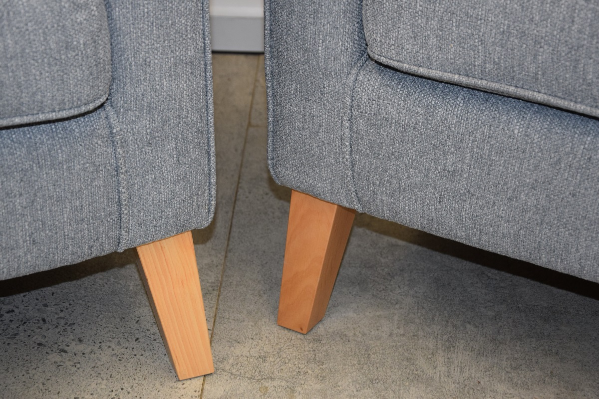 fotele i pufa - komplet jak nowy - 4