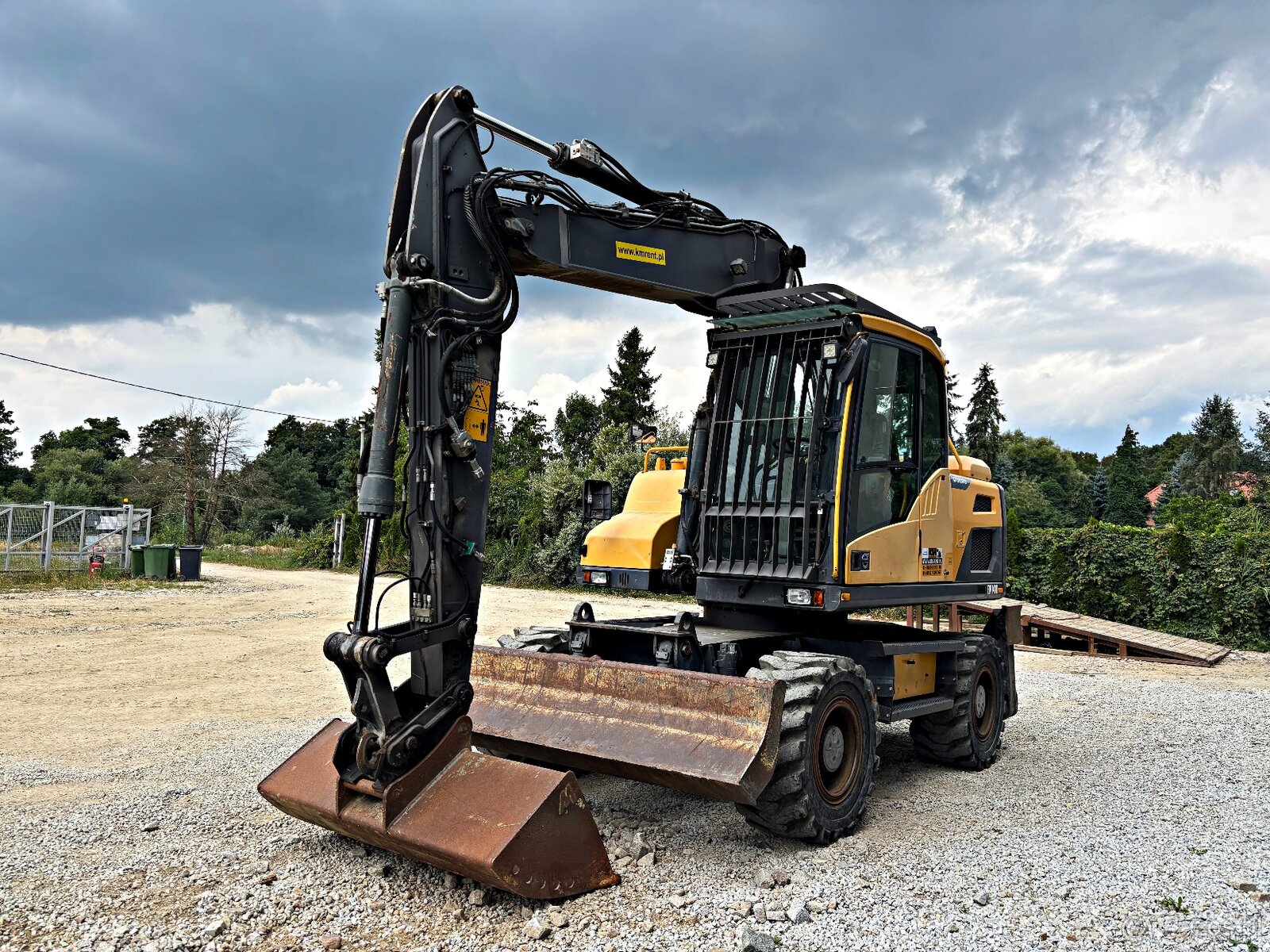 VOLVO EW 140 D KOPARKA KOŁOWA 2015R |JCB HD110WT 4F, Hydradi - 4